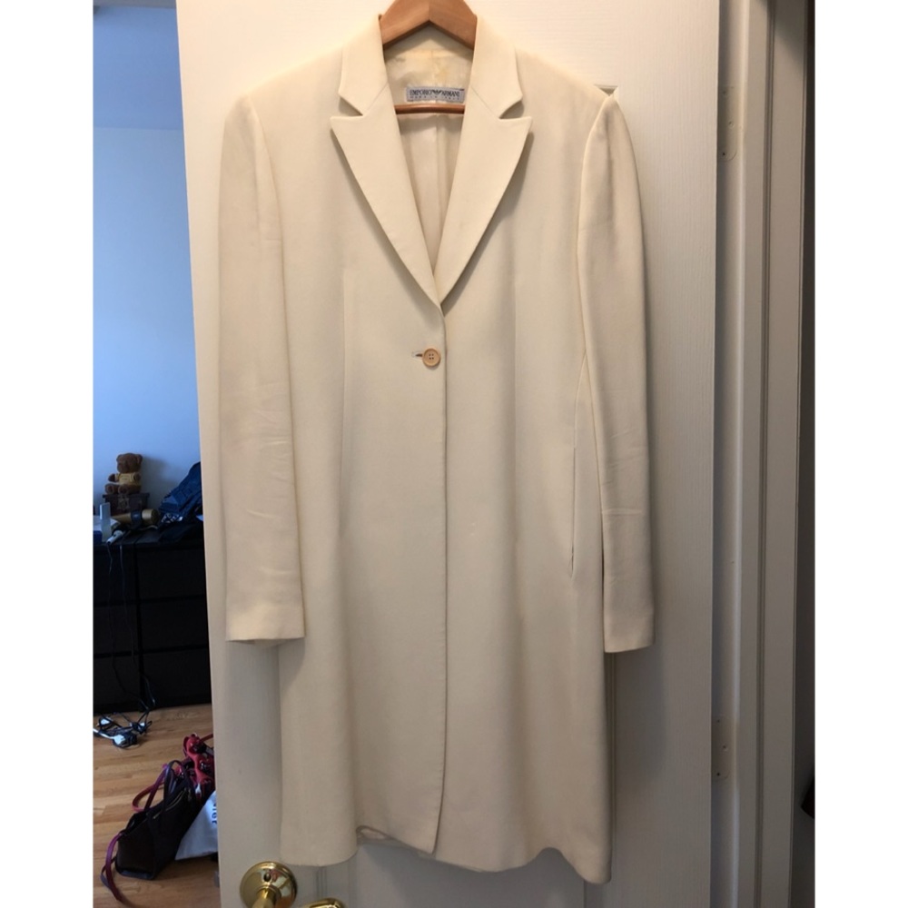 Emporio Armani S/S tailcoat style 1 button Blazer